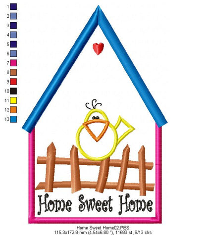 Home Sweet Home - Applique