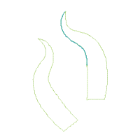 Mouse Ears Maleficent Headband - ITH Project - Machine Embroidery Design