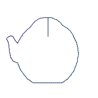 Gingerbread Houses Tree Ornaments - ITH Project - Machine Embroidery Design