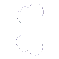 Angel Snowman Vase Ornament - ITH Project - Machine Embroidery Design