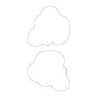 Baby in the Moon Nursery Door Hanger - ITH Project - Machine Embroidery Design