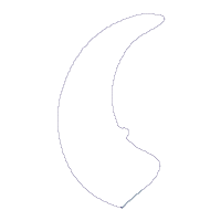 Baby in the Moon Nursery Door Hanger - ITH Project - Machine Embroidery Design