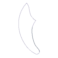 Baby in the Moon Nursery Door Hanger - ITH Project - Machine Embroidery Design