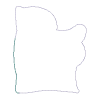 Bear in the Boot Christmas Vase Ornament - ITH Project - Machine Embroidery Design