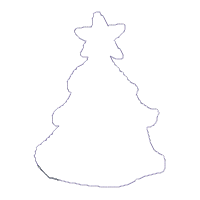 Bear in the Boot Christmas Vase Ornament - ITH Project - Machine Embroidery Design