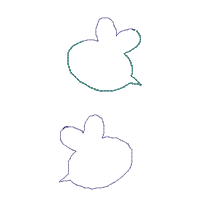 Bee House Vase Ornament - ITH Project - Machine Embroidery Design