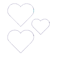 Cute Birds Ornament - ITH Project - Machine Embroidery Design