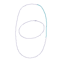 Boo Witch Door Ornament - ITH Project - Machine Embroidery Design