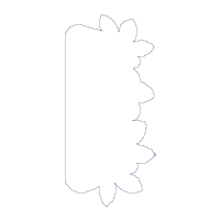 Bunny in the window Door Ornament - ITH Project - Machine Embroidery Design