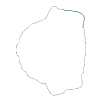 Christmas Tree House Vase Ornament - ITH Project - Machine Embroidery Design