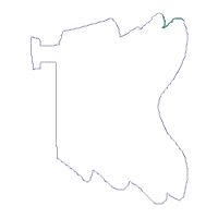 Christmas Tree House Vase Ornament - ITH Project - Machine Embroidery Design