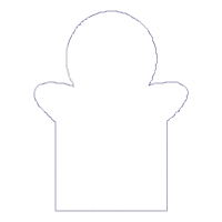 Dog Puppet - ITH Project - Machine Embroidery Design