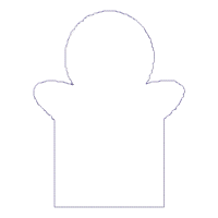 Elephant Puppet - ITH Project - Machine Embroidery Design