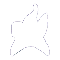 Green Easter Gnome Ornament - ITH Project - Machine Embroidery Design