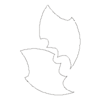 Halloween Bat Candy Bag - ITH Project - Machine Embroidery Design