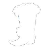 Leprechaun Boot Ornament - ITH Project - Machine Embroidery Design