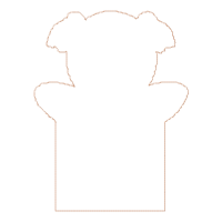 Tree Little Pigs Puppets Set - ITH Project - Machine Embroidery Design