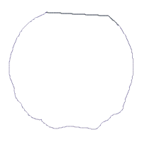 Pumpkin and Ghost Vase Ornament - ITH Project - Machine Embroidery Design