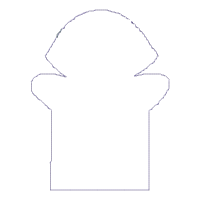 Racoon Puppet - ITH Project - Machine Embroidery Design