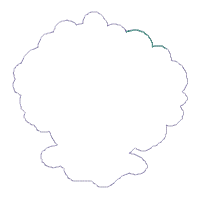 Raggedy Doll for Spoon Set of 2 designs - ITH Project - Machine Embroidery Design