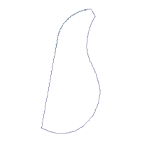 Santa Claus Wall Ornament - ITH Project - Machine Embroidery Design