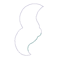 Santa Claus Wall Ornament - ITH Project - Machine Embroidery Design