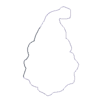 Santa and Horse Vase Ornament - ITH Project - Machine Embroidery Design