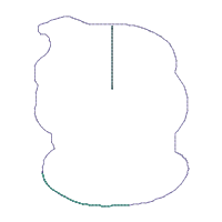 Snowmans Tree Ornaments Set of 4 Designs - ITH Project - Machine Embroidery Design