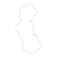 Spring Welcome Wreath - ITH Project - Machine Embroidery Design