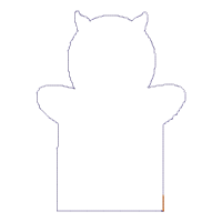 Squirrel Puppet - ITH Project - Machine Embroidery Design