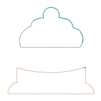 Time for Tea Clock - ITH Project - Machine Embroidery Design