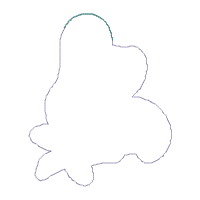 Santa and Reindeer Welcome Ornament - ITH Project - Machine Embroidery Design