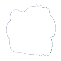 Santa and Reindeer Welcome Ornament - ITH Project - Machine Embroidery Design