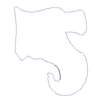 Witch House Kitchen Ornaments Set of 3 designs - ITH Project - Machine Embroidery Design