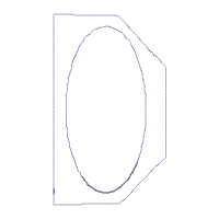 Witch House Kitchen Ornaments Set of 3 designs - ITH Project - Machine Embroidery Design