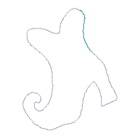 Witch Hat and Shoes Door Ornament - ITH Project - Machine Embroidery Design