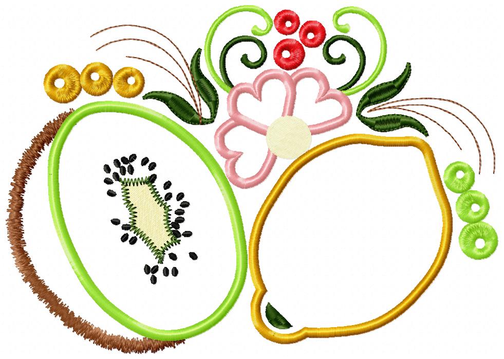 Fruits Collection - Applique - Set of 7 designs