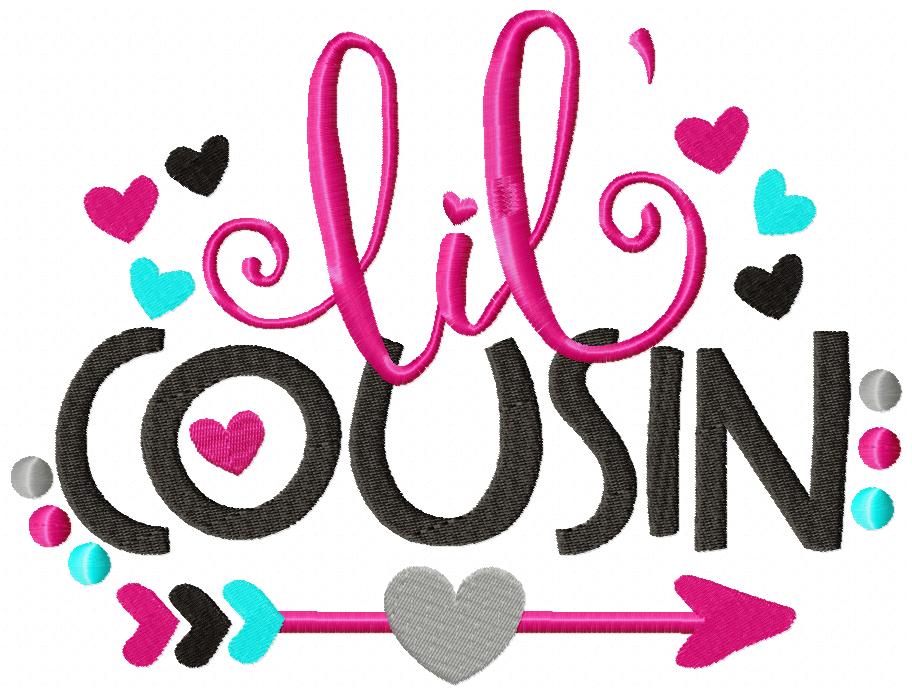 Cousin Arrow and Hearts - Fill Stitch - Set of 6 designs