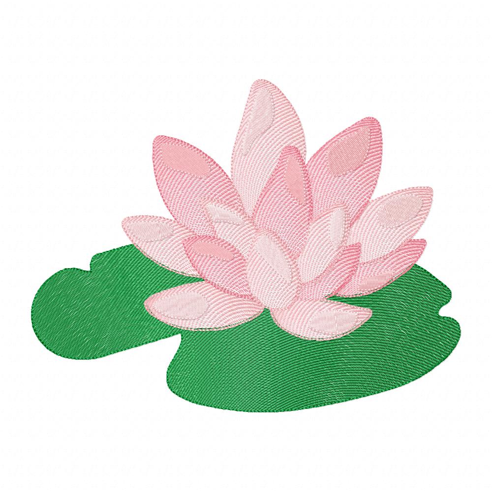 Lily Pad - Rippled Stitch