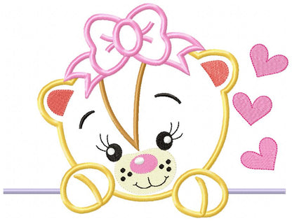 Lion Girl and Boy - Set of 2 designs  - Applique