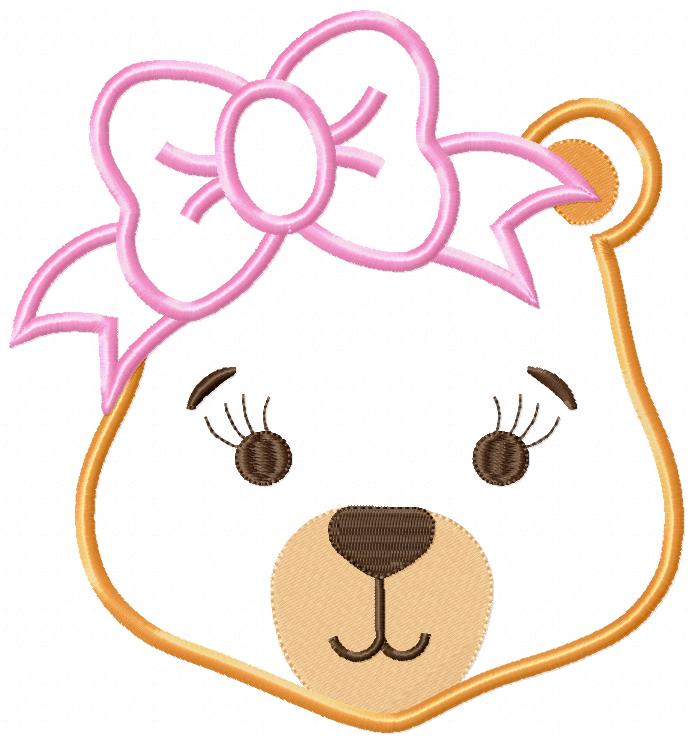 Lion Girl  - Applique