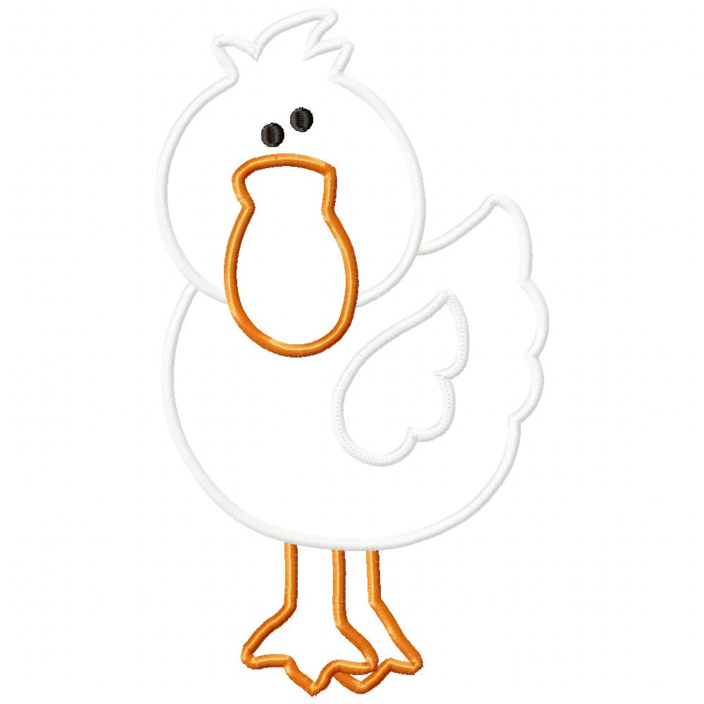 Little Farm Duck - Applique