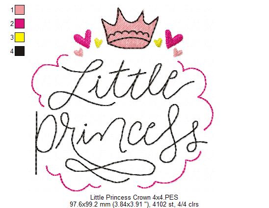 Little Princess - Fill Stitch