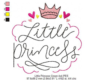 Little Princess - Fill Stitch