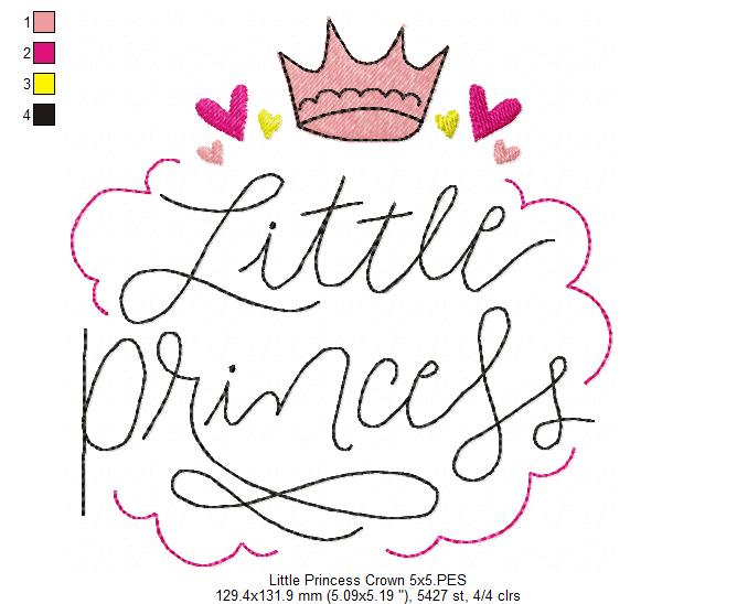 Little Princess - Fill Stitch