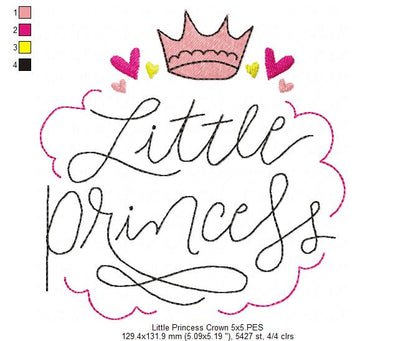 Little Princess - Fill Stitch