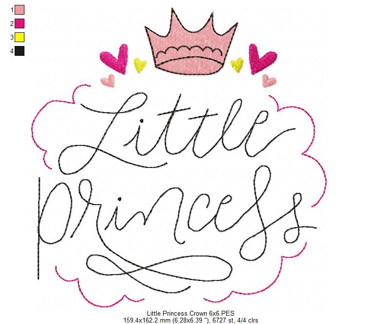 Little Princess - Fill Stitch