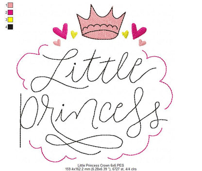 Little Princess - Fill Stitch