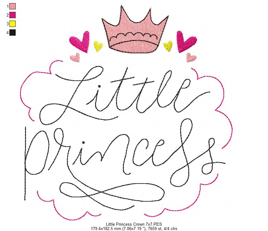 Little Princess - Fill Stitch