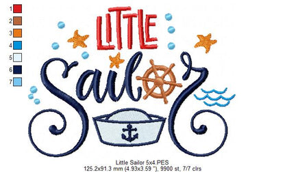 Little Sailor - Fill Stitch